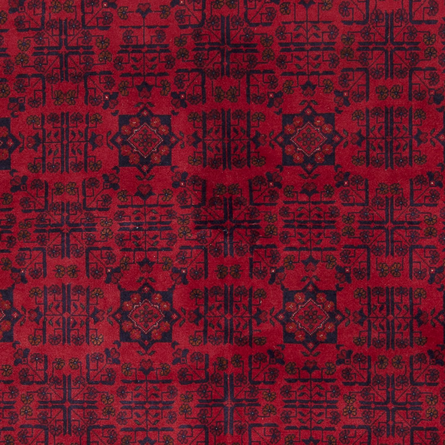 Afghansk matta - Kungliga - 243 x 172 cm - röd