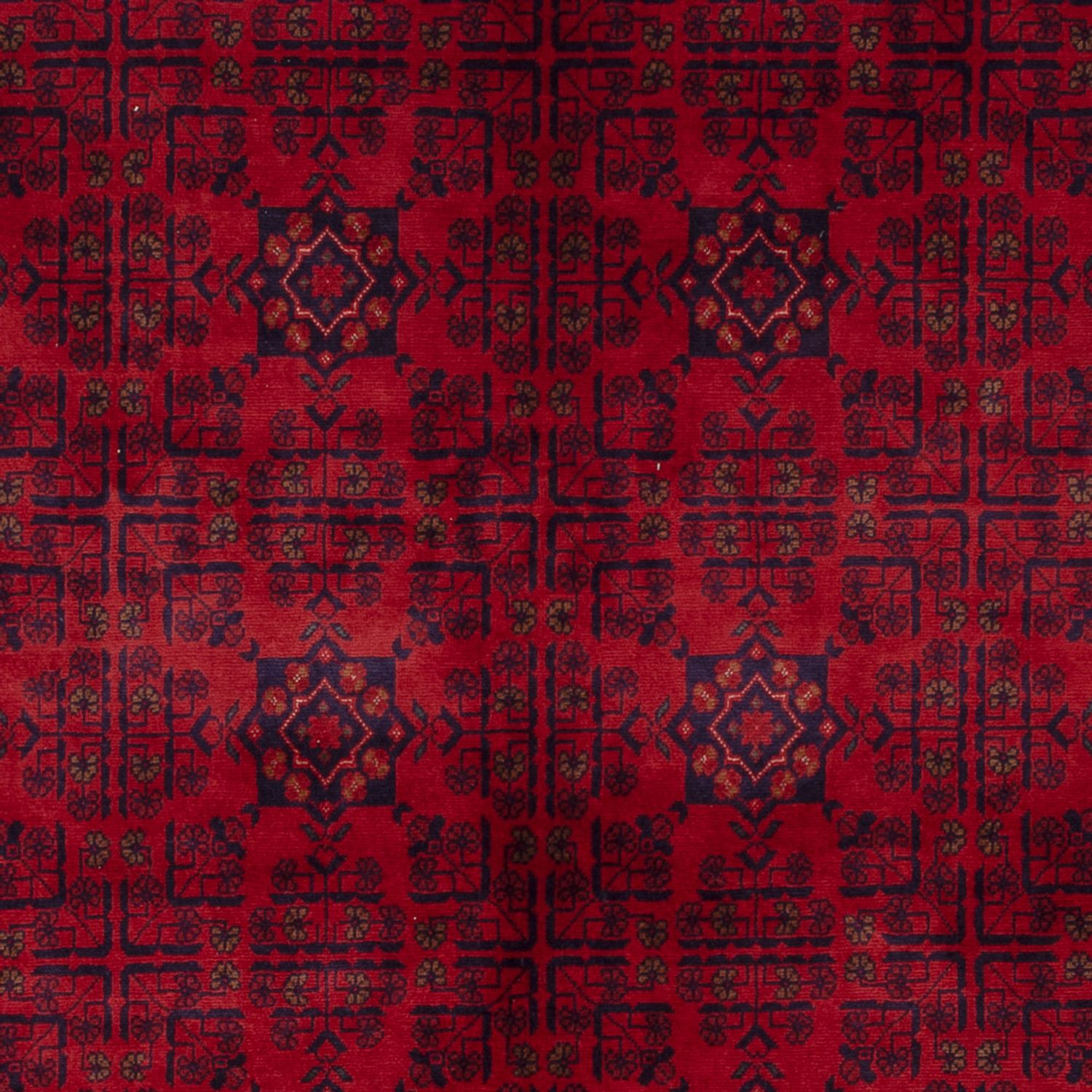 Afghansk matta - Kungliga - 242 x 173 cm - röd