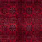 Afghansk matta - Kungliga - 242 x 173 cm - röd