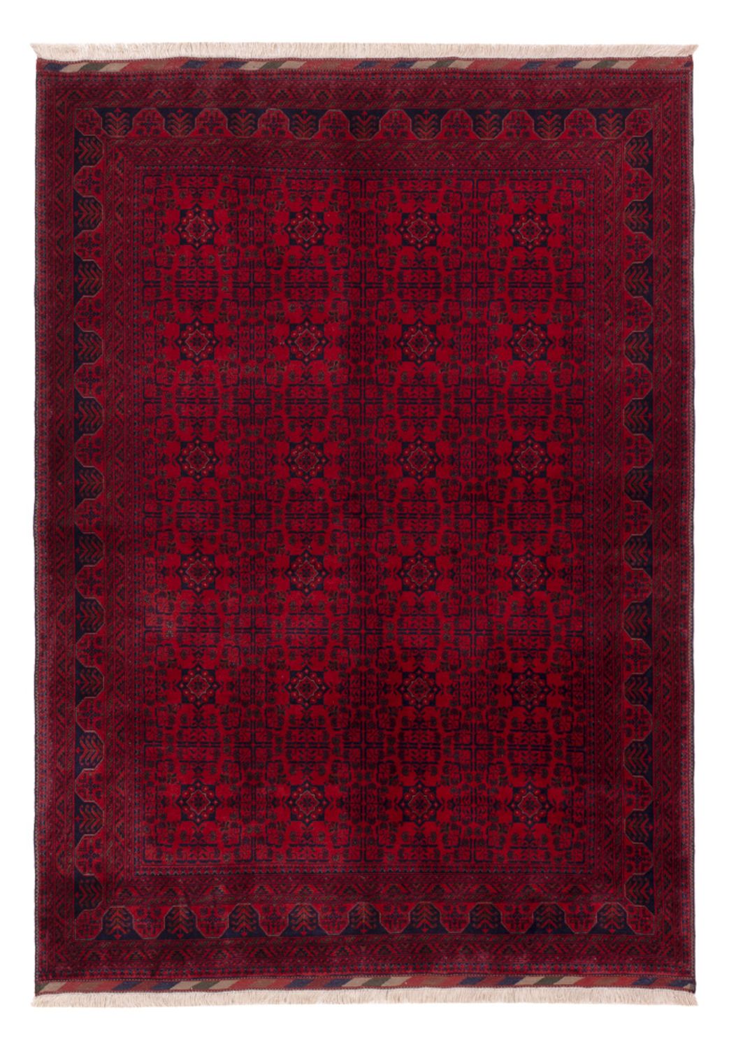 Dywan afgański - Royal - 241 x 173 cm - czerwony