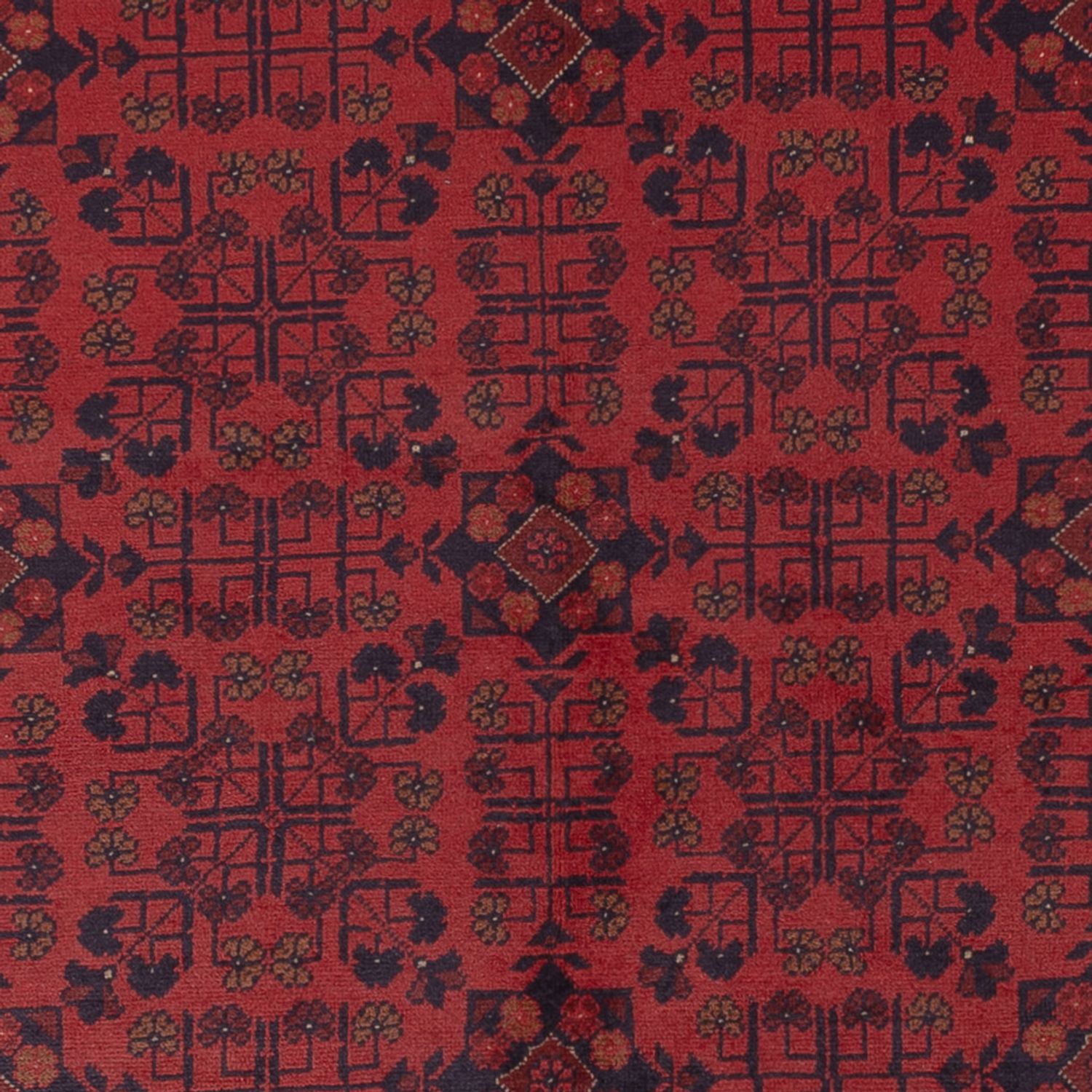 Afghánský koberec - Kunduz - 227 x 171 cm - červená