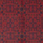 Afghánský koberec - Kunduz - 234 x 175 cm - červená