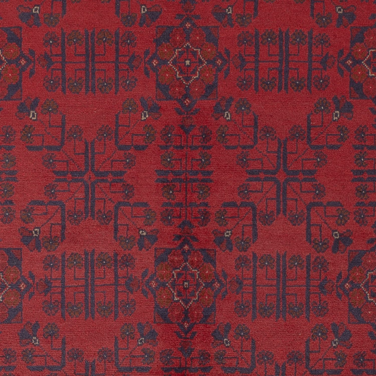 Afghánský koberec - Kunduz - 229 x 177 cm - červená