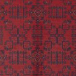 Afghánský koberec - Kunduz - 229 x 177 cm - červená