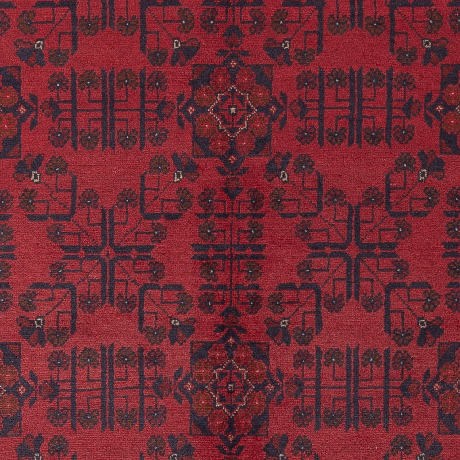 Afghánský koberec - Kunduz - 233 x 171 cm - červená