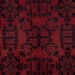 Afghan Rug - Kunduz - 205 x 147 cm - red