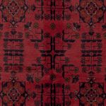 Afghan Rug - Kunduz - 202 x 146 cm - red