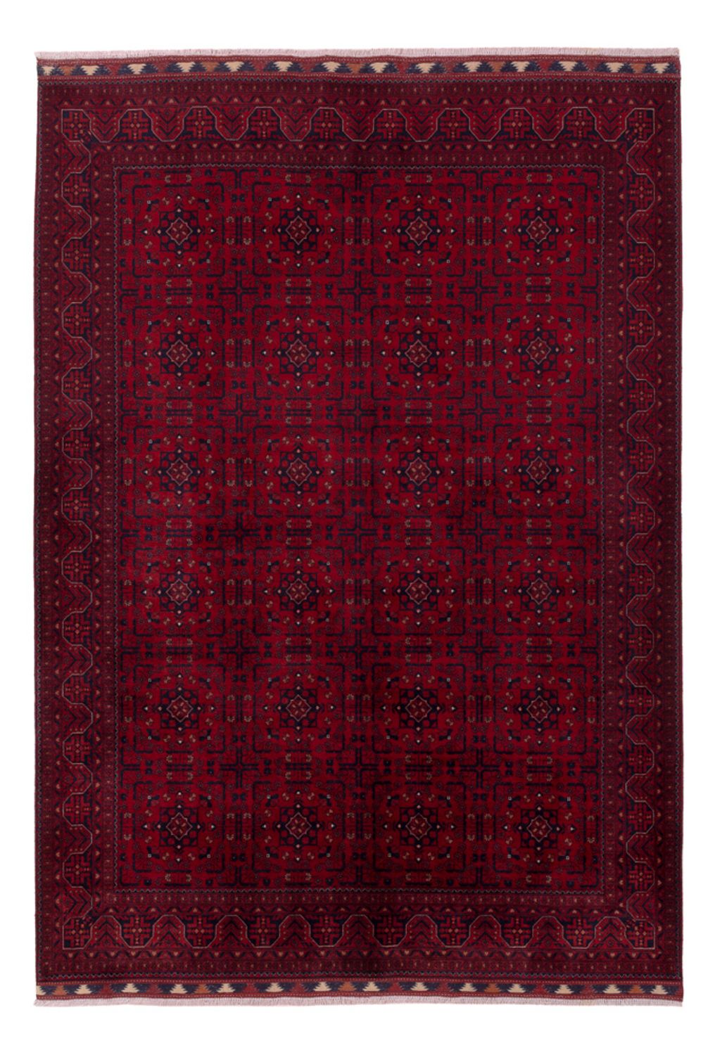 Dywan afgański - Royal - 240 x 176 cm - czerwony