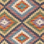 Kelim Rug - Splash - 121 x 78 cm - multicolored