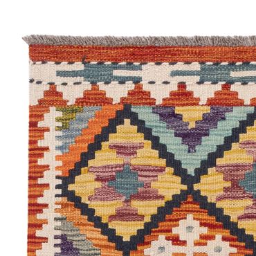 Tapete Kelim - Splash - 129 x 81 cm - multicolorido