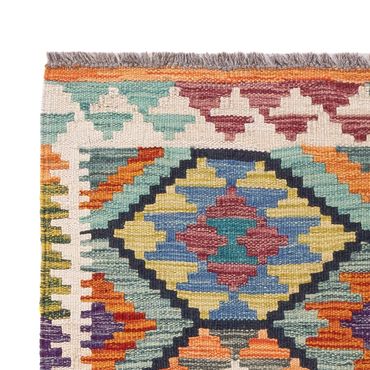 Tapete Kelim - Splash - 124 x 81 cm - multicolorido