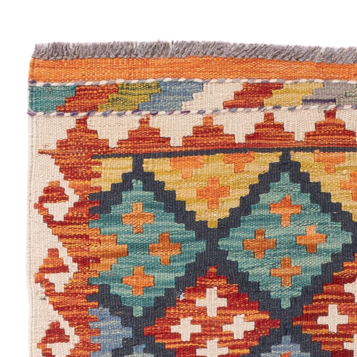 Kelim Rug - Splash - 114 x 82 cm - multicolored