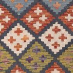 Kelim Rug - Splash - 114 x 82 cm - multicolored