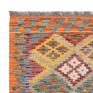 Tapete Kelim - Splash - 120 x 85 cm - multicolorido