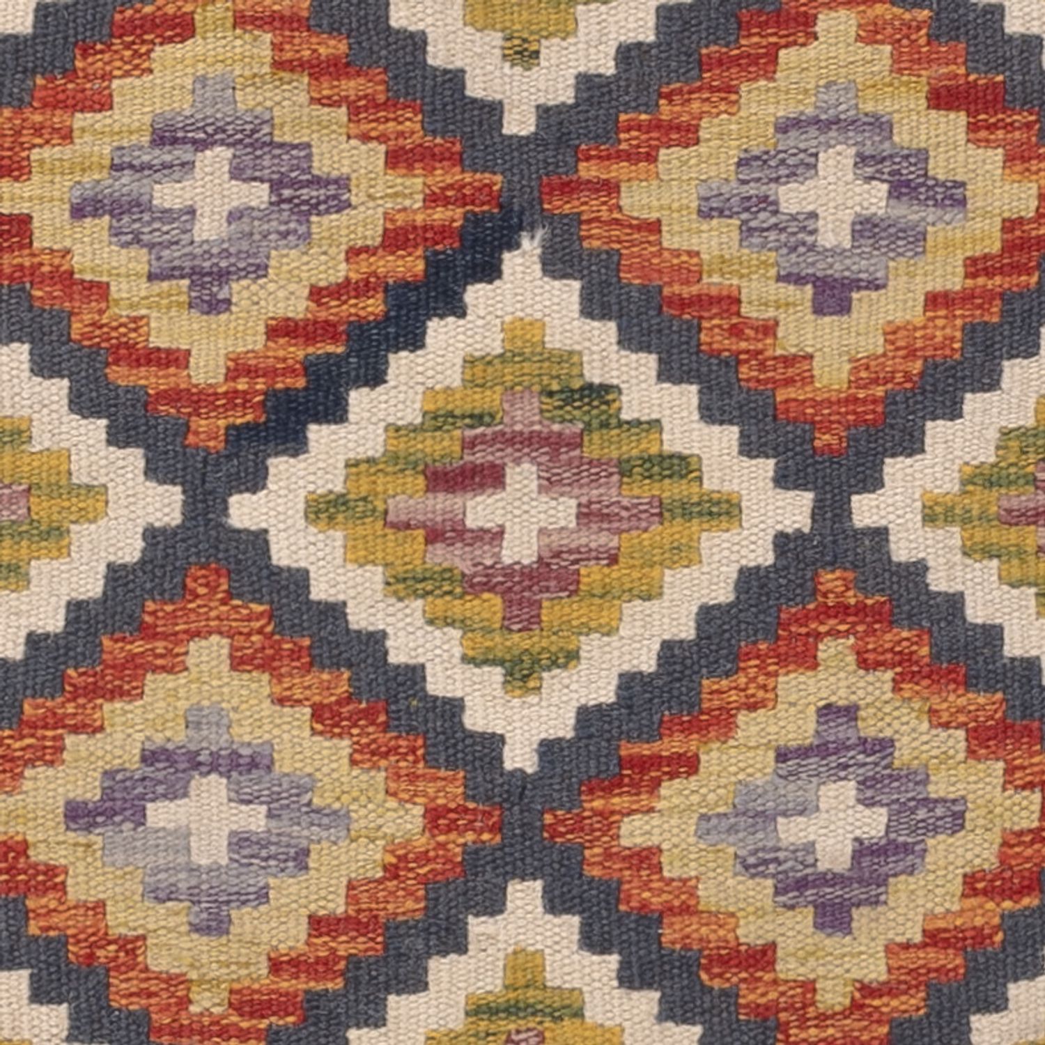 Kelim Rug - Splash - 118 x 83 cm - multicolored