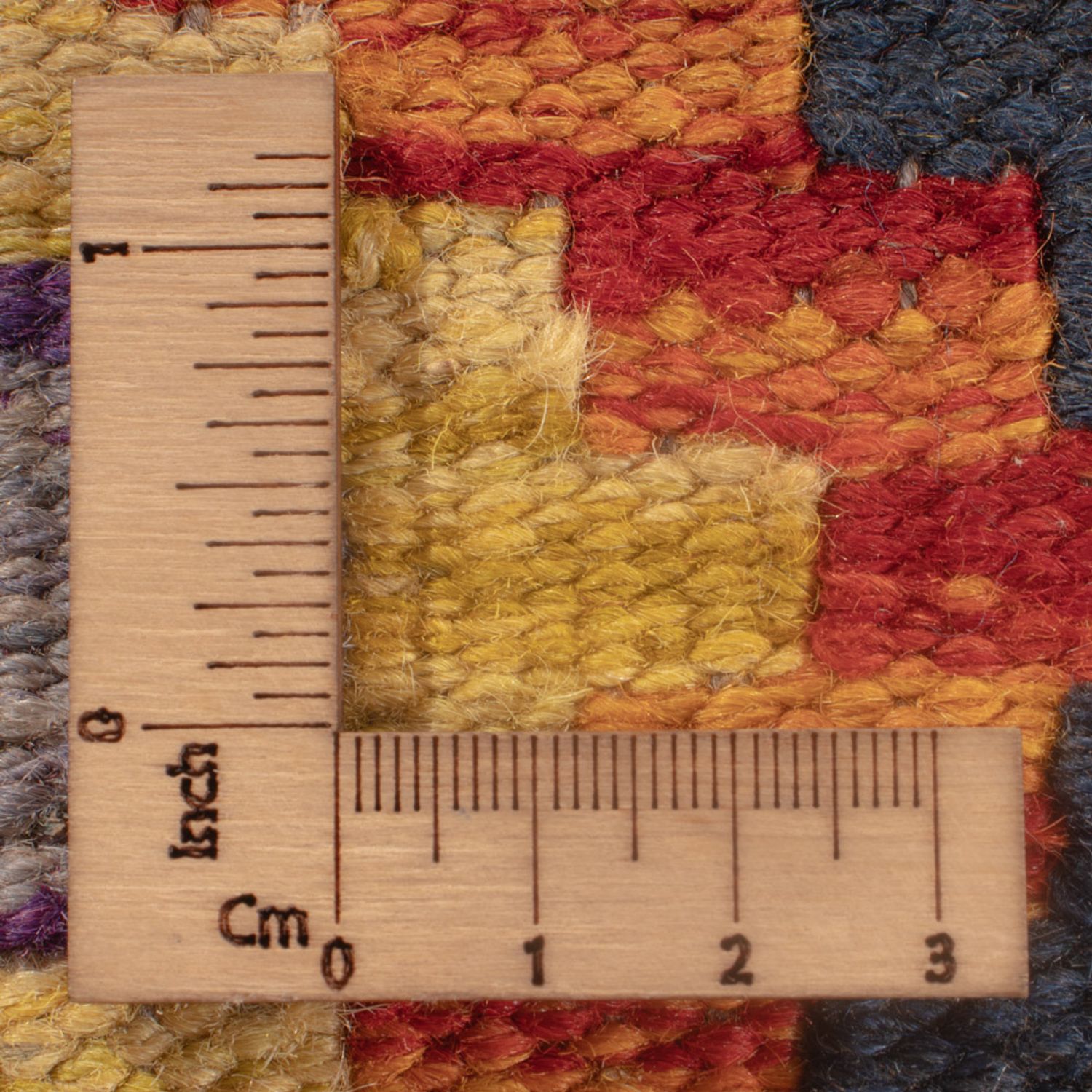 Kelim Rug - Splash - 118 x 83 cm - multicolored