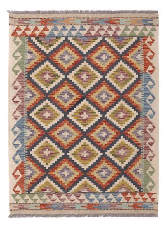 Kelim Rug - Splash - 118 x 83 cm - multicolored