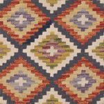 Kelim Rug - Splash - 118 x 83 cm - multicolored