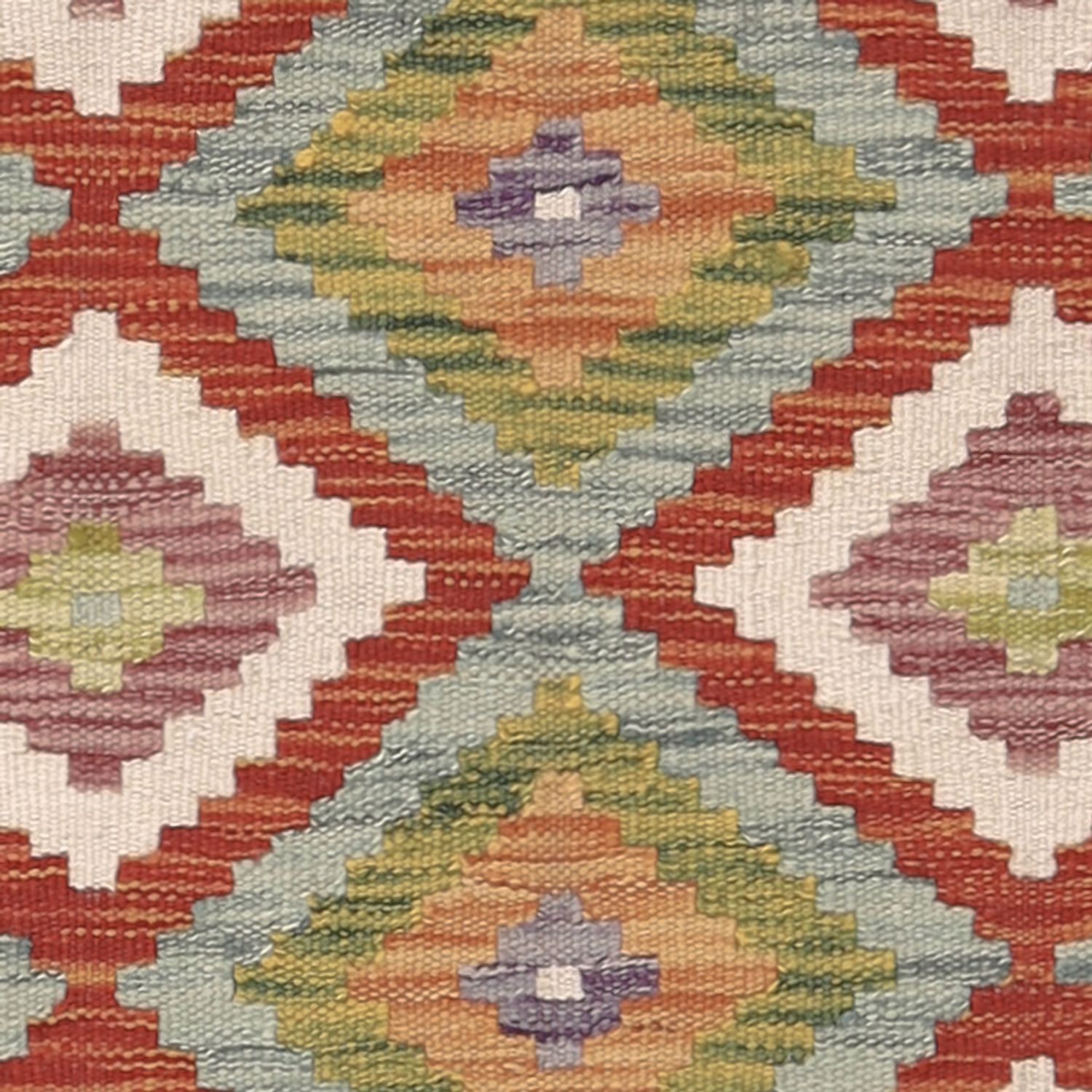 Kelim Rug - Splash - 108 x 84 cm - multicolored