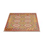 Kelim Rug - Splash - 108 x 84 cm - multicolored