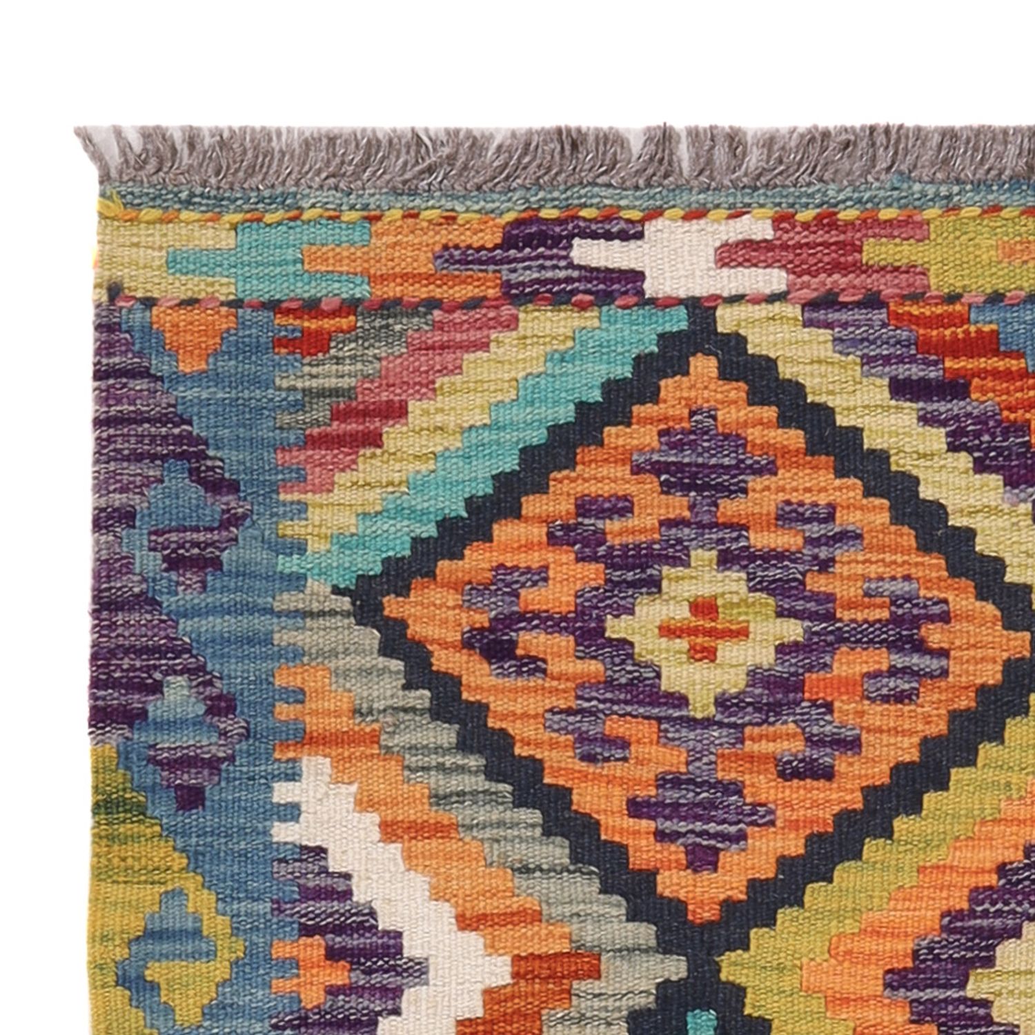 Kelim Rug - Splash - 120 x 82 cm - multicolored