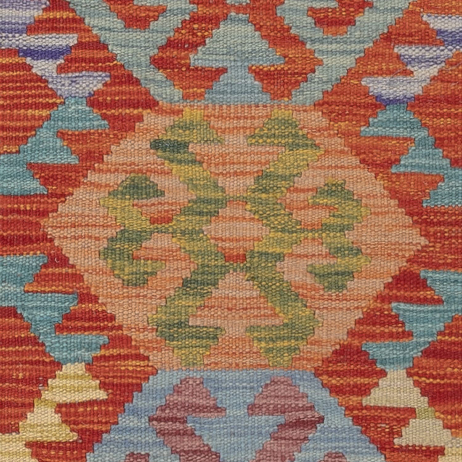 Kelim tapijt - Splash - 120 x 75 cm - veelkleurig