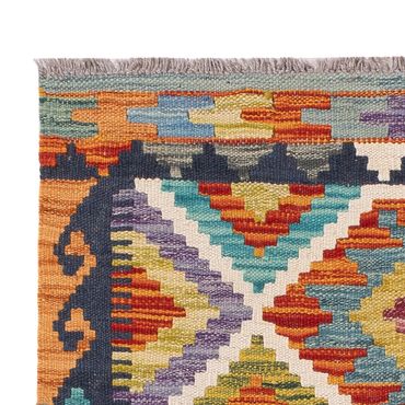 Tapete Kelim - Splash - 127 x 79 cm - multicolorido