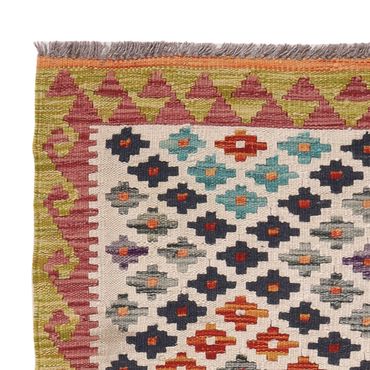 Tapete Kelim - Splash - 126 x 87 cm - multicolorido