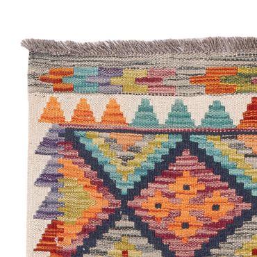 Tapete Kelim - Splash - 131 x 78 cm - multicolorido