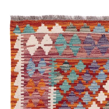 Kelimský koberec - Splash - 139 x 83 cm - vícebarevné