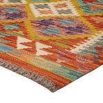 Kelim Rug - Splash - 119 x 80 cm - multicolored