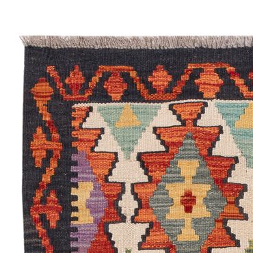 Tapete Kelim - Splash - 126 x 84 cm - multicolorido