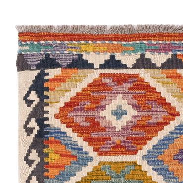 Kelim Rug - Splash - 125 x 79 cm - multicolored