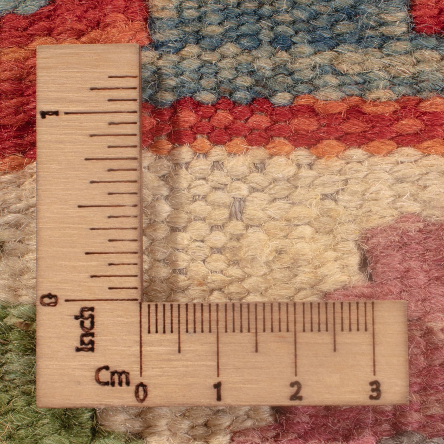 Kelim Rug - Splash - 124 x 83 cm - multicolored