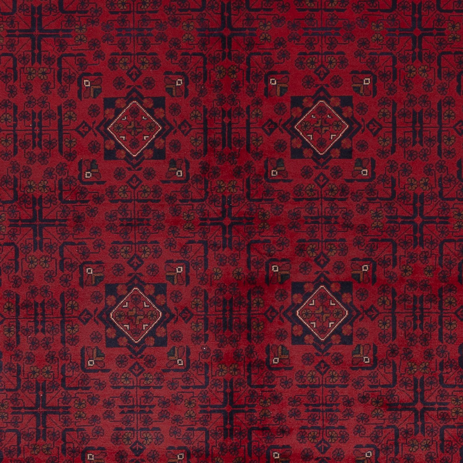 Afghaans tapijt - Kunduz - Koninklijke - 342 x 248 cm - rood