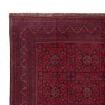 Afghaans tapijt - Kunduz - Koninklijke - 333 x 256 cm - rood
