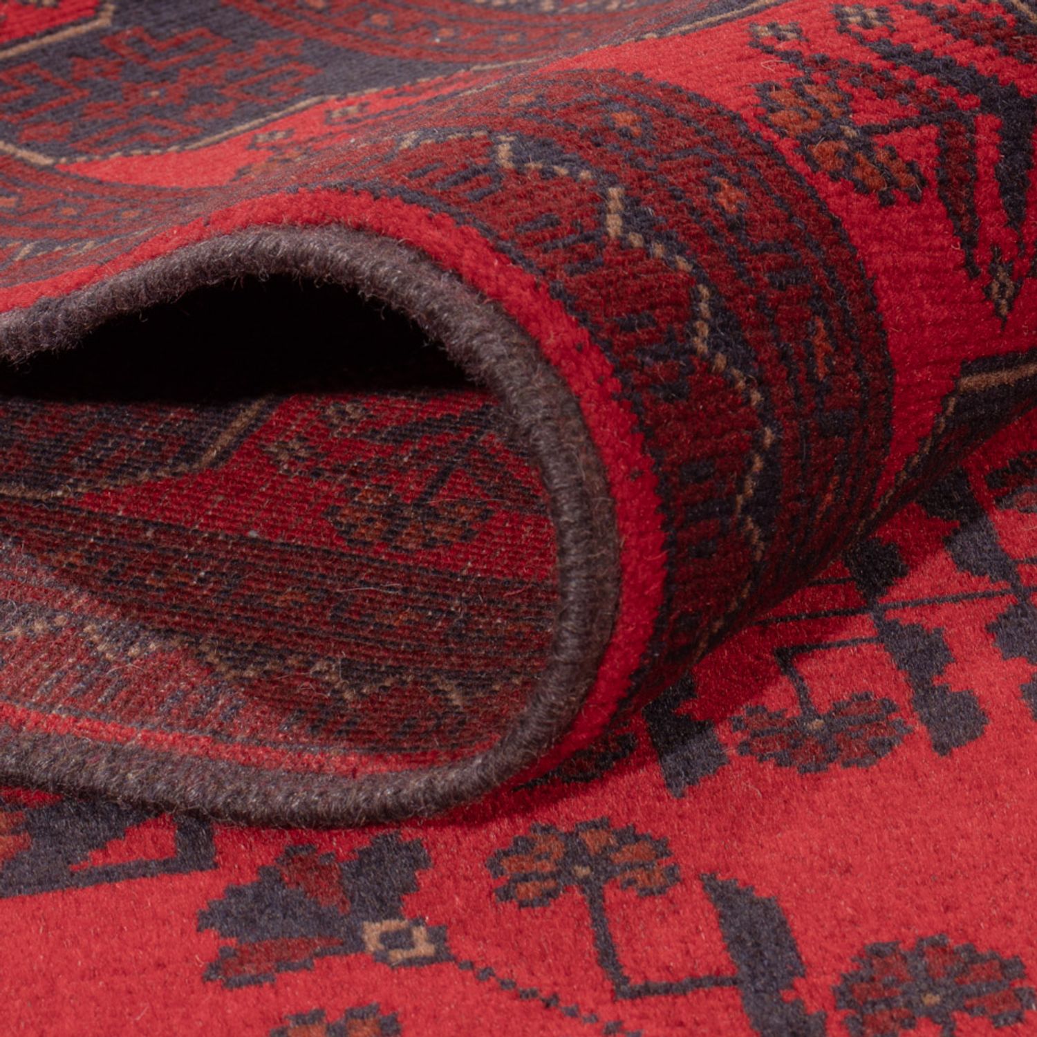 Afghánský koberec - Kunduz - 243 x 173 cm - červená