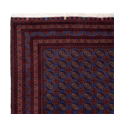 Afghansk teppe - Royal - 195 x 151 cm - blå