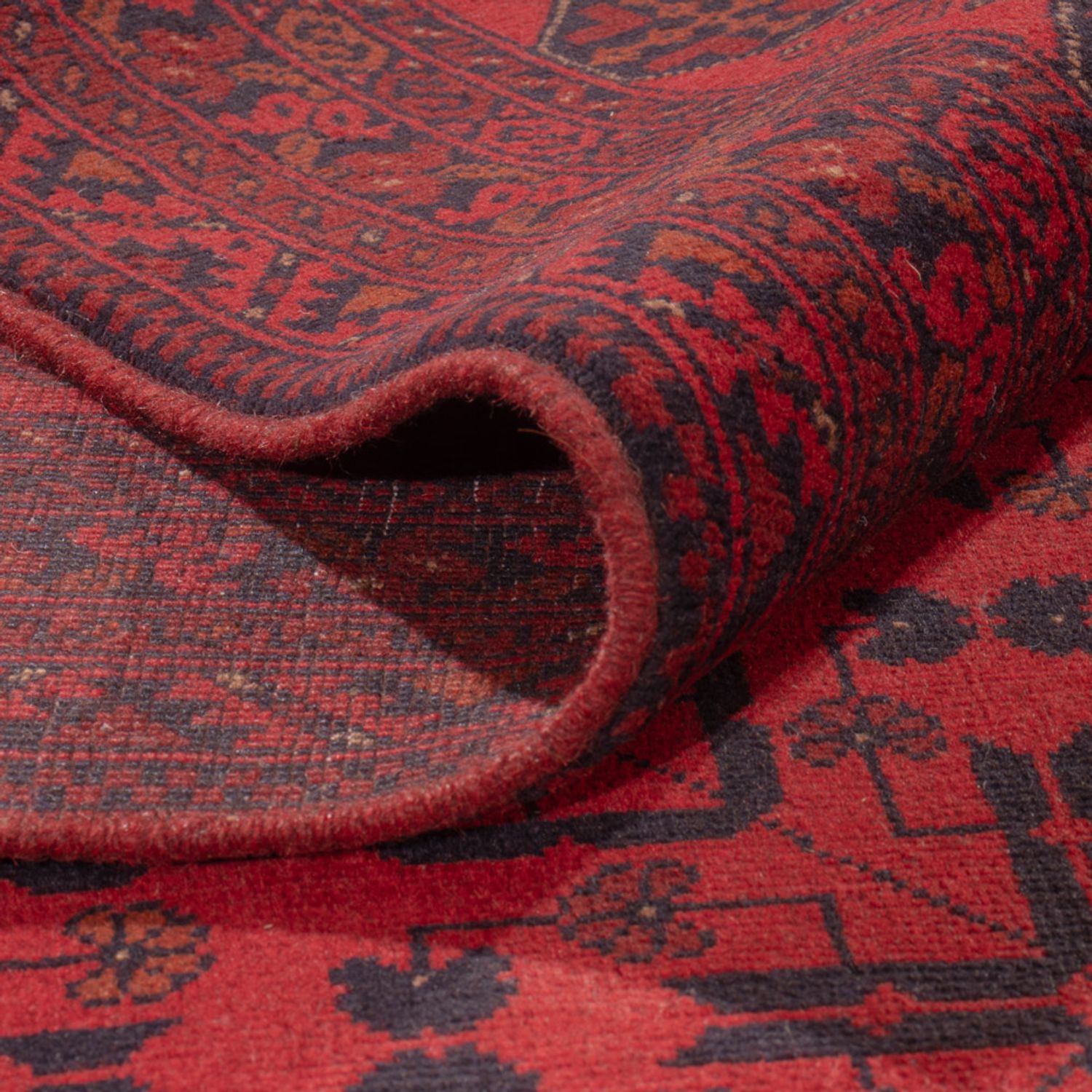 Afghaans tapijt - Kunduz - 352 x 258 cm - rood