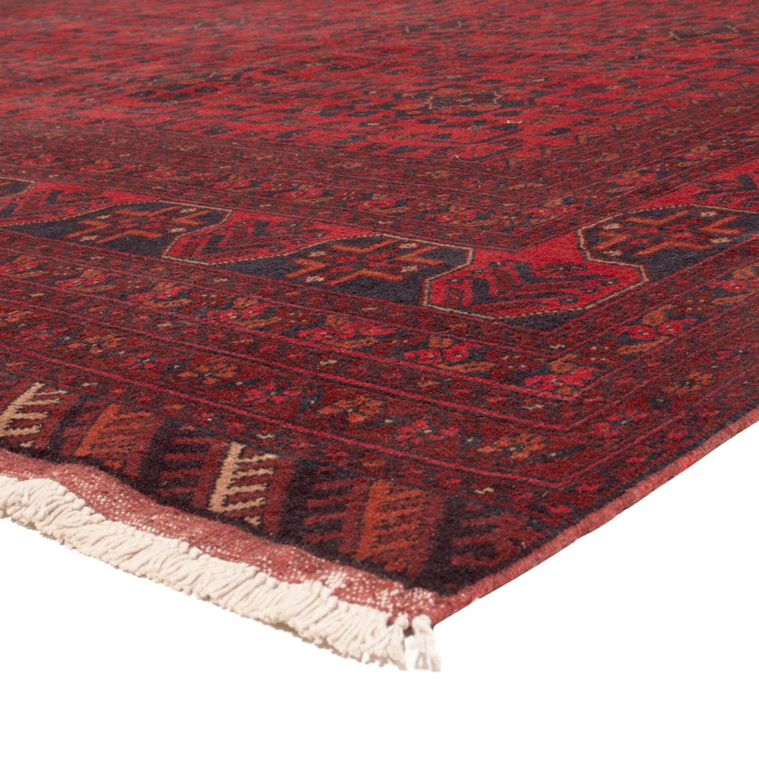 Afghaans tapijt - Kunduz - 350 x 256 cm - rood