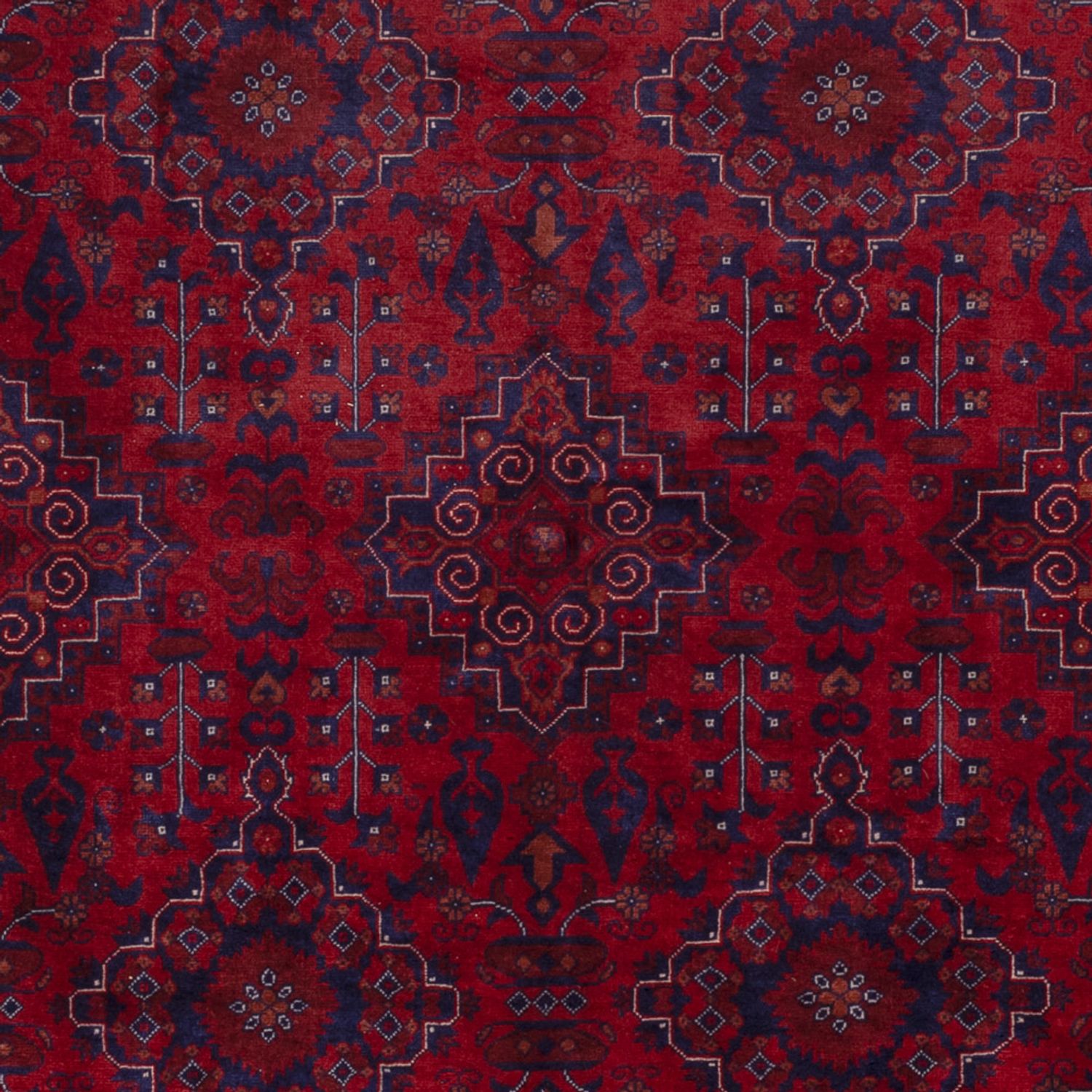 Dywan afgański - Royal - 231 x 167 cm - czerwony