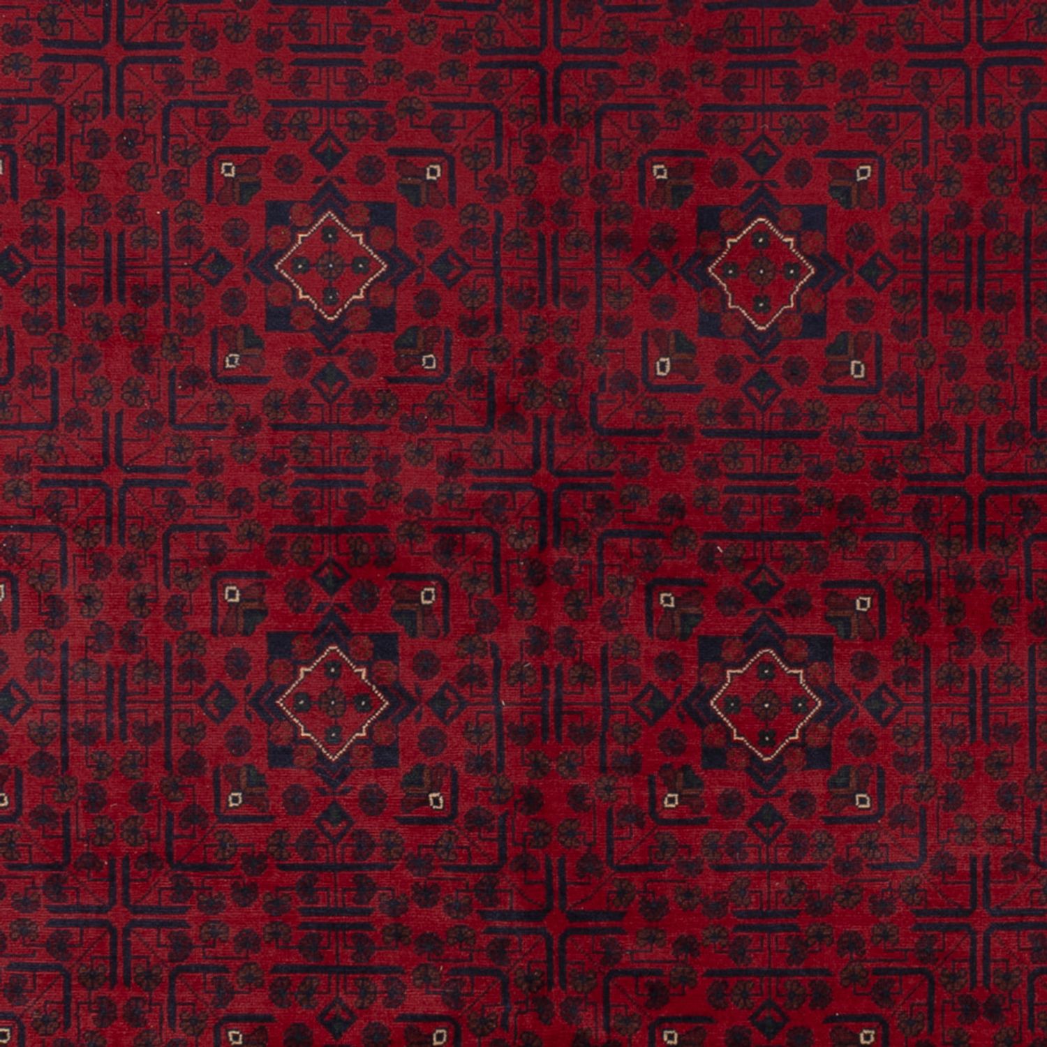 Afghánský koberec - Kunduz - 340 x 250 cm - červená