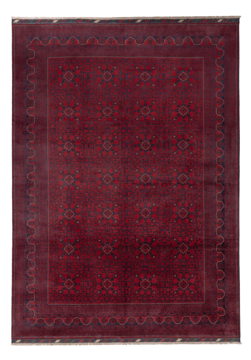 Afghaans tapijt - Kunduz - 354 x 248 cm - rood