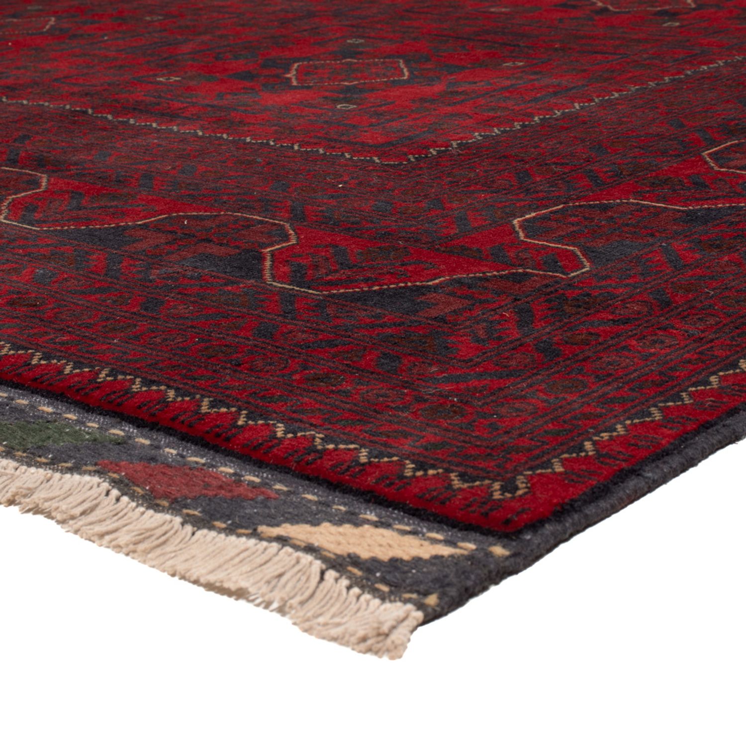 Afghaans tapijt - Kunduz - 354 x 248 cm - rood