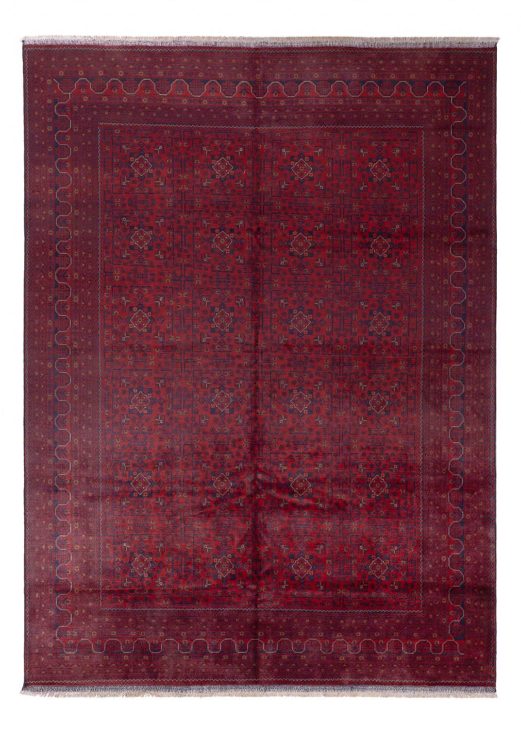 Afghánský koberec - Kunduz - 330 x 244 cm - červená