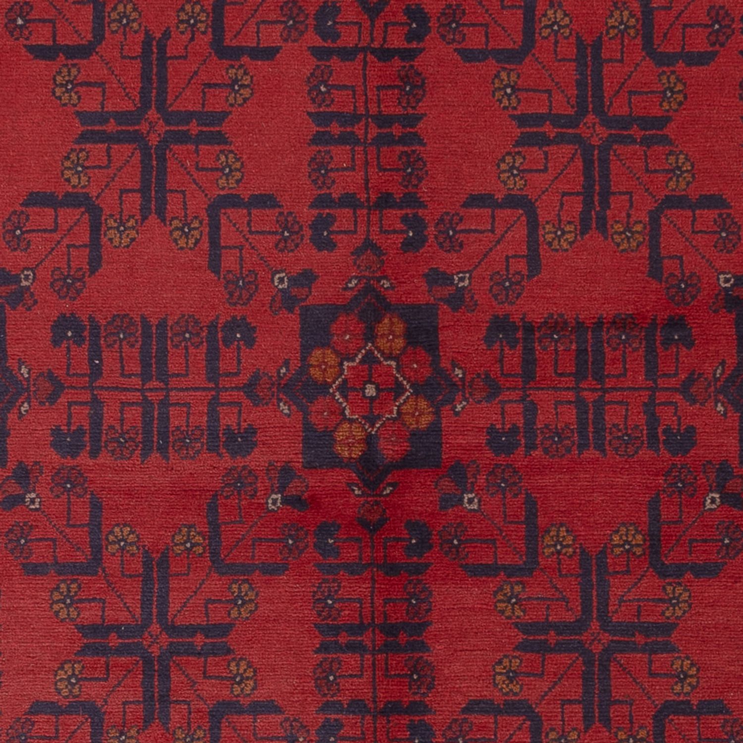 Afghánský koberec - Kunduz - 224 x 177 cm - červená