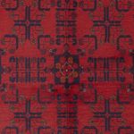 Afghánský koberec - Kunduz - 224 x 177 cm - červená