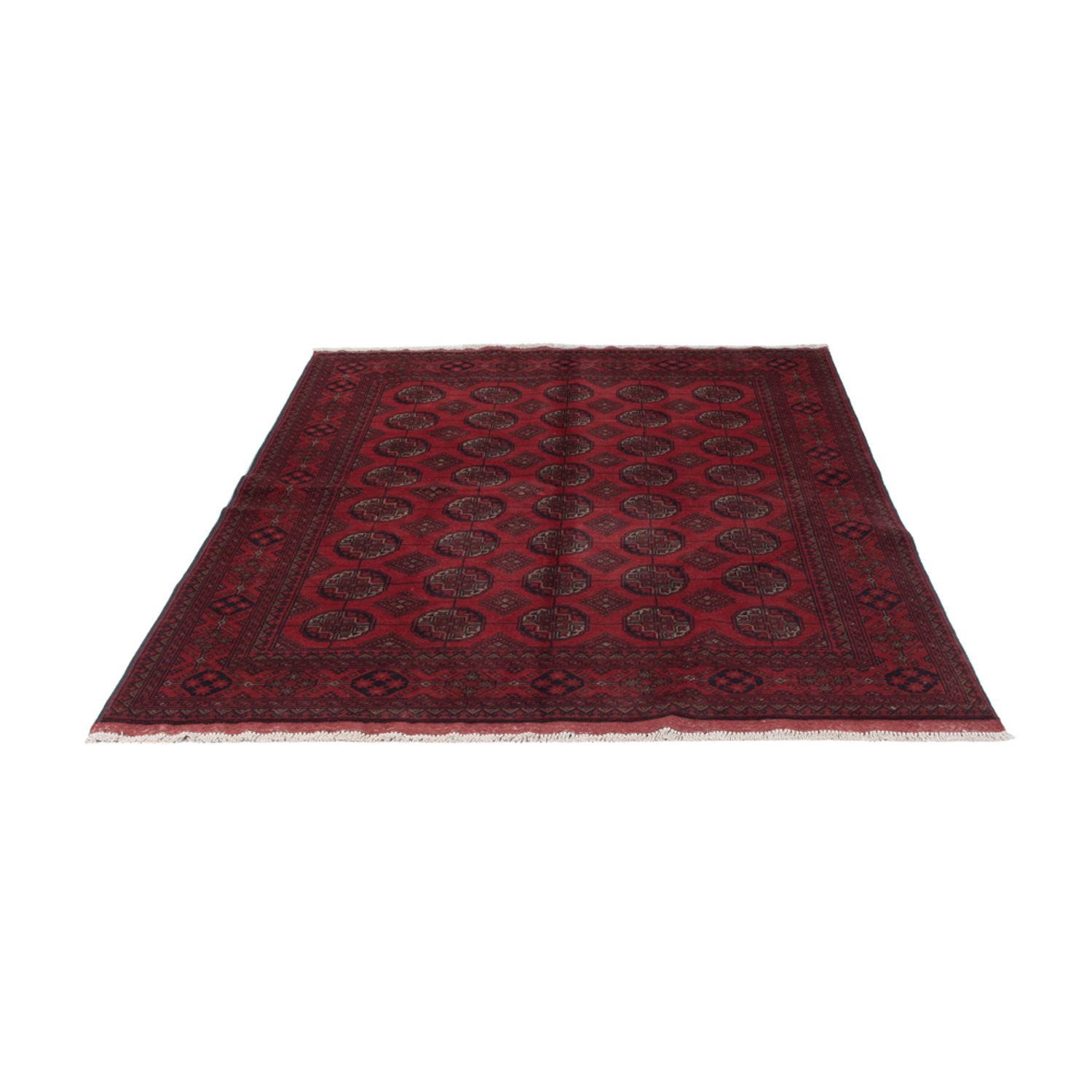 Afghan Rug - Kunduz - 199 x 150 cm - red
