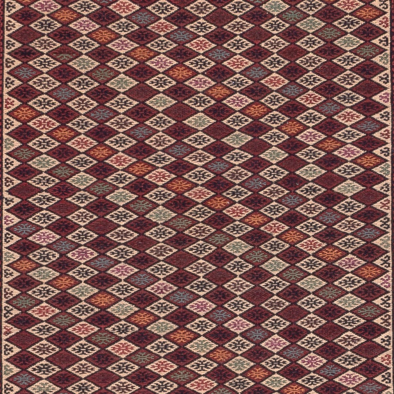Kelimský koberec - Orientální - 186 x 120 cm - vícebarevné