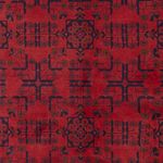 Afghánský koberec - Kunduz - 236 x 175 cm - červená